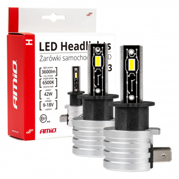 LED-Hauptscheinwerferlampen H3 H-mini Serie AMiO