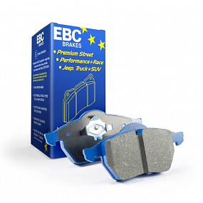 DP52029NDX - Zestaw klocków hamulcowych seria BLUESTUFF NDX EBC Brakes PORSCHE | 911 (997) | Boxster (987) | Boxster Spyder | Ca