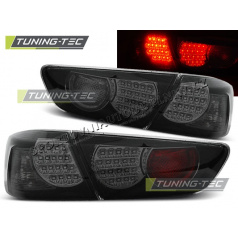 MITSUBISHI LANCER 8 SEDAN 2008-2011 HECK-LED-LAMPEN SCHWARZ SMOKE