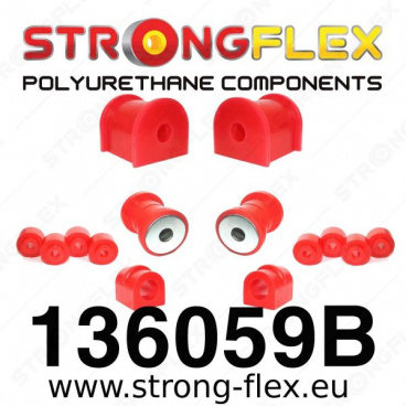 Opel Kadett E StrongFlex Satz Silentblöcke nur für die Vorderachse 10 Stk Opel Kadett E StrongFlex Satz Silentblöcke nur für die Vorderachse 10 Stk