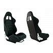 Sportlich verstellbarer Sitz A1 Racing BLAST Carbon Black