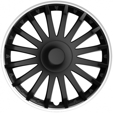 Radkappen KRYSTAL schwarz 13-16" (je 1 Stück)