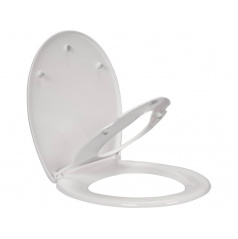 Toilettensitz 2V1 PP-O, selbstklappbar mit Kindereinsatz