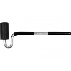 Andruckrolle mit Aluminiumgriff 75 mm