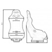 Sportsitz SLIDE RS Carbon Schwarz L