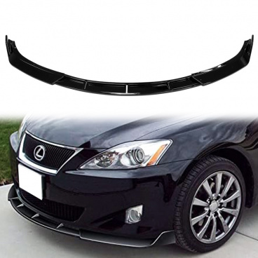 Vorderer Spoiler Lexus IS II Glänzend Schwarz