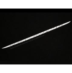 Opel Astra G Caravan – Edelstahl-Chromleiste des hinteren Kofferraums – OMSA LINE