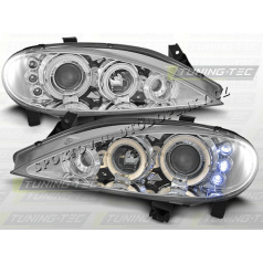 RENAULT MEGANE 1999–02 KLARES VORDERE LICHT ANGEL EYES CHROM