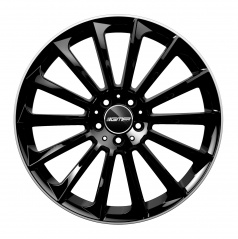 Alufelge GMP STELLAR schwarz 7,5x17 5x112 ET45