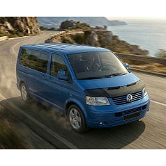 Abdeckung des vorderen Teils der Motorhaube in Schwarz für VW T5 2003-10