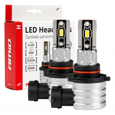 LED-Hauptscheinwerferlampen HB3 9005/HIR1 9011/H10 H-mini Serie AMiO