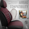 OTOM SPORT PLUS 103 BURGUNDY NZ Autositzbezug-Set