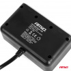 Zigarettenanzünder-Verteiler mit Ladegerät 2x USB-A QC3.0 12V 24V 120W 80cm AMIO-04364