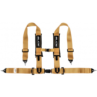 Sportgurte Slide V2 Gold 4P 3" E4