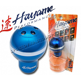 Hlavice řadící páky kovová hayame shift blue