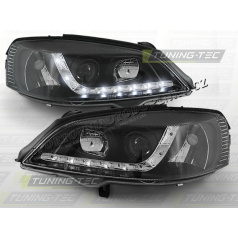 OPEL ASTRA G 1997-04 FRONT CLEAR LIGHTS DAYLIGHT LED BLACK