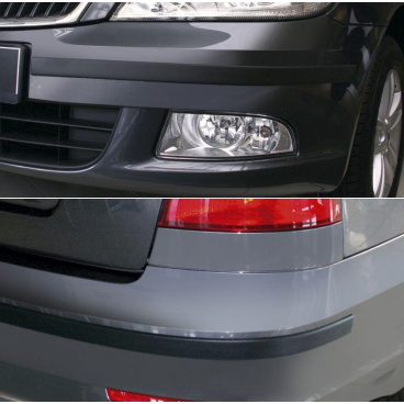Schutzstreifen der vorderen und hinteren Stoßstange – Škoda Octavia II. Facelift Lim./Wagen 2008-2012