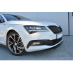 Spoiler unter der vorderen Stoßstange ver.1 für Škoda Superb Mk3, Maxton Design (ABS-Kunststoff ohne Oberflächenbehandlung)