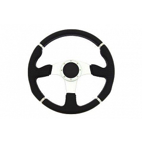 Lenkrad Pro 350mm Offset:0mm Leder Schwarz