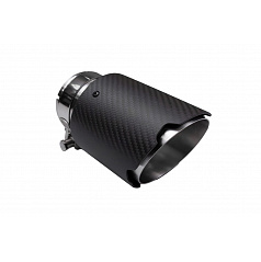 Endrohr 89mm Eingang 76mm Carbon Matt