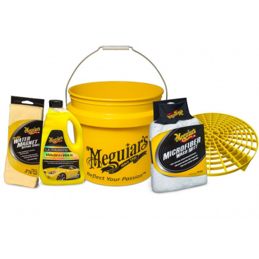 Das Ultimate Wash & Dry Kit von Meguiar ist ein komplettes Autowasch- und Trockenset Das Ultimate Wash & Dry Kit von Meguiar ist ein komplettes Autowasch- und Trockenset
