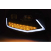 VW T6 2015 – klare Frontleuchten, schwarzes Röhrenlicht, LED-Tagfahrlicht