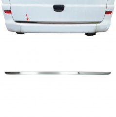 Edelstahlstreifen an der Unterkante des Kofferraums Mercedes Vito W639 2003-2014