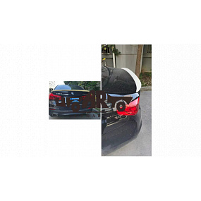 Hinterer Spoiler BMW 5 G30 F90 Lip Gloss Black