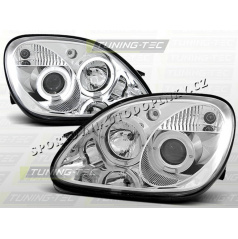 MERCEDES SLK R170 1996–04 FRONT CLEAR LIGHTS ANGEL EYES CHROMEAuto & Motorrad: Teile, Auto-Ersatz- & -Reparaturteile, Karosserieteile!