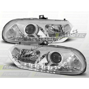 ALFA ROMEO 156 1997-03 FRONTKLARLEUCHTEN TAGESLICHT LED CHROM