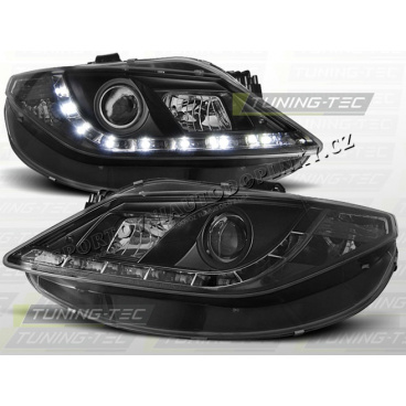 SEAT IBIZA 2008 – KLARES FRONTLICHT, TAGESLICHT-LED SCHWARZ