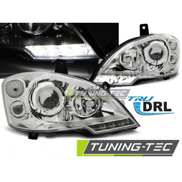 Mercedes Vito W639 10.2010-5.2014 TRU DRL-Frontleuchten aus klarem Chrom