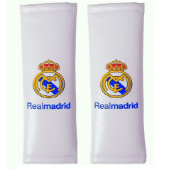 Originale weiße Gürtelabdeckungen von REAL MADRID
