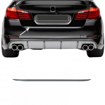 Edelstahl polierte hintere Kofferraumkante Omtec BMW 5 F10, F07 2010-16 Limousine, inkl. GT Edelstahl polierte hintere Kofferraumkante Omtec BMW 5 F10, F07 2010-16 Limousine, inkl. GT