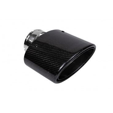 Endrohr 150x90mm Eingang 70mm Carbon Gloss Endrohr 150x90mm Eingang 70mm Carbon Gloss