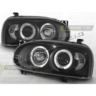 VW GOLF III 1991-97 ANGEL EYES SCHWARZE FRONTKLARE LICHTER