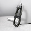 USB-zu-Micro-USB-Kabel Cafule 2.0A 3m schwarz&grau Baseus