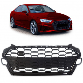 Grill Audi A4 B9 Facelift Schwarz