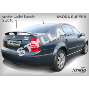 ŠKODA SUPERB Heckspoiler. Hauben SU01L (EU-Homologation) ŠKODA SUPERB Heckspoiler. Hauben SU01L (EU-Homologation)