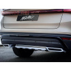 Dummy Auspuffblenden Alu Brush Škoda Kodiaq II 2024+