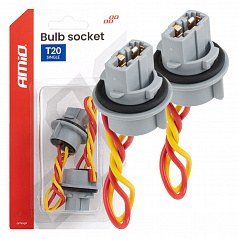 Sockel der Lampenfassung T20 LED 12V W21W WY21W W3x16d 7440 T20 2 Stk.