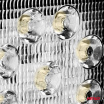 Quadratischer Arbeitsscheinwerfer 9 LED 110x110 m 35W FLAT 9-36V