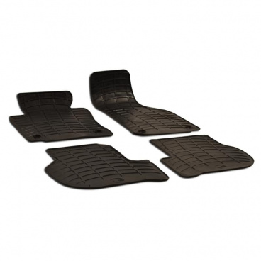 Gummiteppiche-Gummi-Automatten, VW Scirocco III, 2008-2017 Gummiteppiche-Gummi-Automatten, VW Scirocco III, 2008-2017