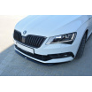 Spoiler unter der vorderen Stoßstange ver.1 für Škoda Superb Mk3, Maxton Design (ABS-Kunststoff ohne Oberflächenbehandlung)