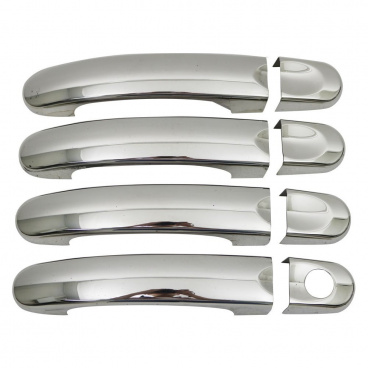 Edelstahl-Kurbelabdeckungen Omtec VW Transporter T5, T6, Caddy, Touran 8-tlg