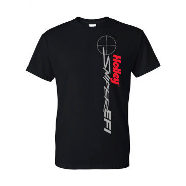 Schwarzes HOLEY SNIPER EFI T-Shirt aus Baumwolle