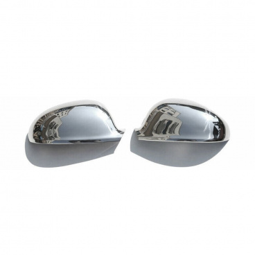 Chrom-Spiegelabdeckungen aus Edelstahl  VW Passat 3BG 04–06, EOS 06–11, JETTA 05–11, SHARAN 95–10, GOLF 03–09