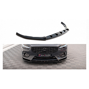 Splitter Volvo V90 S90 R-Design II przód Gloss Black Splitter Volvo V90 S90 R-Design II przód Gloss Black