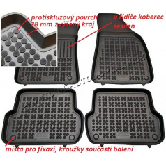 GUMMI-TEPPICHE MIT ERHÖHTER KANTE LEXUS RX 400h 2005-2009