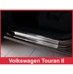 Einstiegsleisten aus Edelstahl, 4 Stück, Volkswagen Touran 2 2006–16